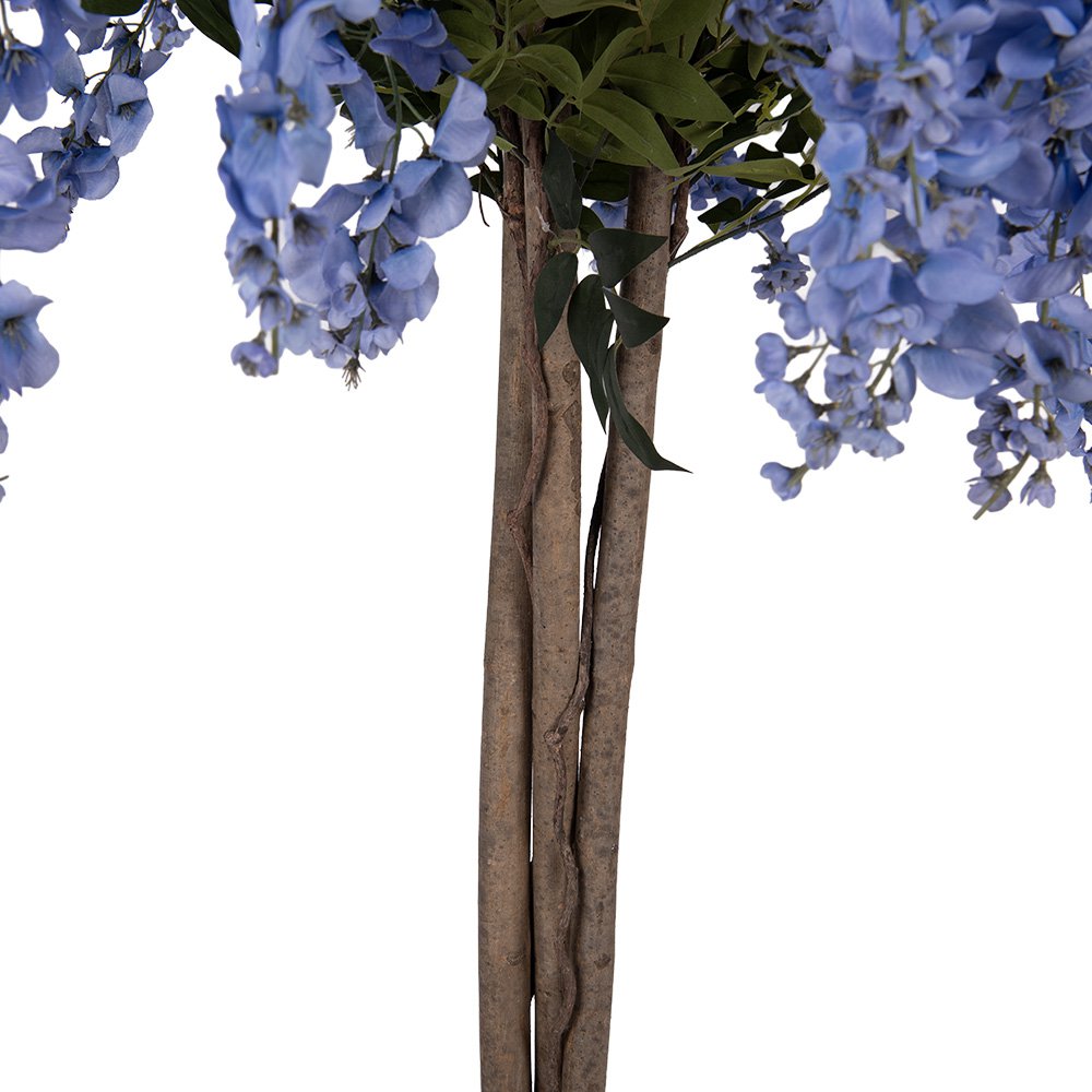 Künstlicher Baum 40x40x170 cm Blauer Kunststoff