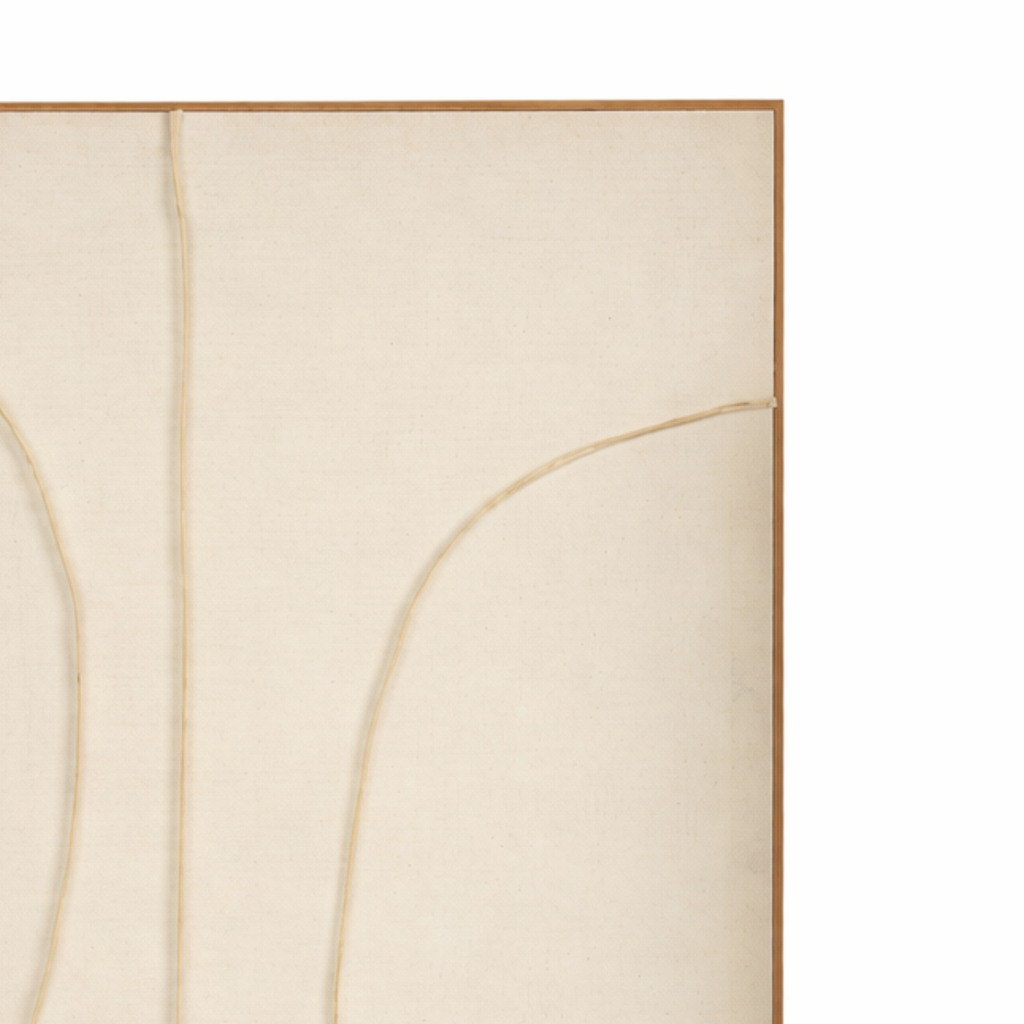 Wanddekoration Beige