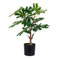Feigenbaum - Grün, PE-Kunststoff, H:60 cm