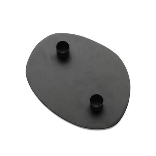 Der Glowpad Kerzenhalter – Schwarz – M