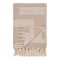 Adana Plaid - Taupe/Beige, Baumwollpolyester, 130x180 cm
