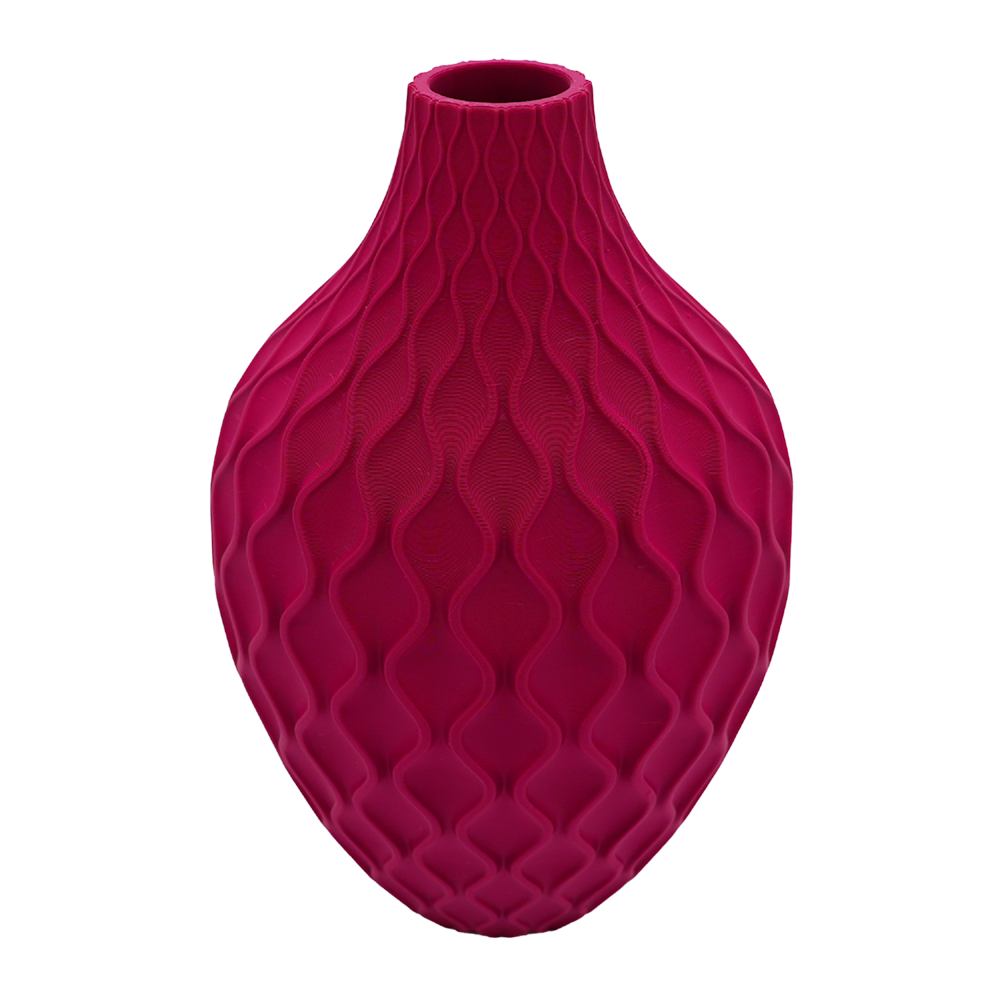 Ophira 3D-Vase – 3D-gedruckte Vase – nachhaltiges PLA – geeignet für künstliche Blumen