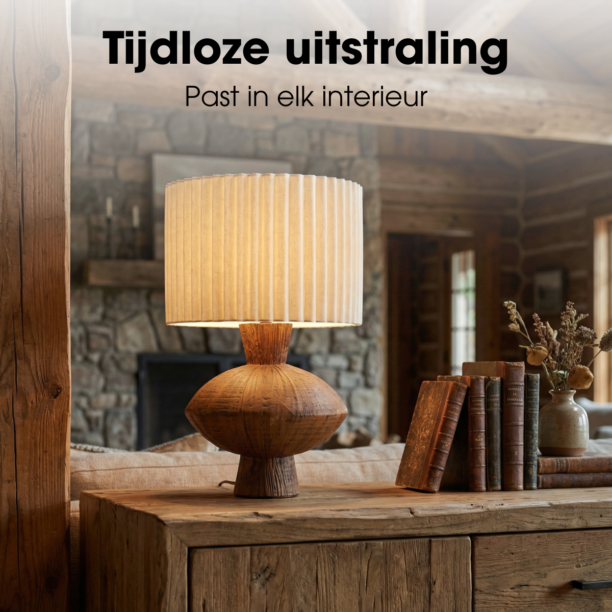 Tischlampe Braun – E27 Fassung Detail