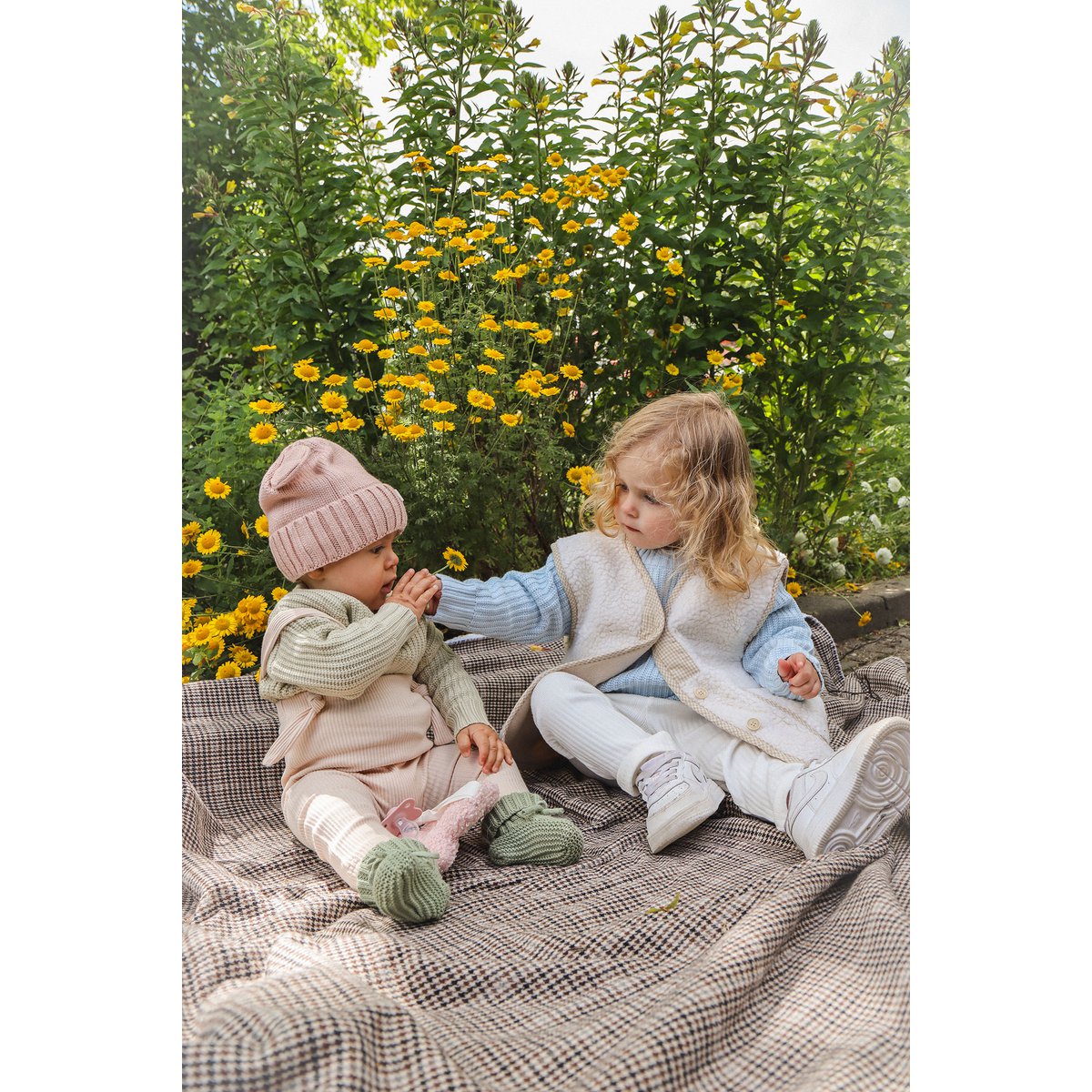 Mohnweste (Unisex)