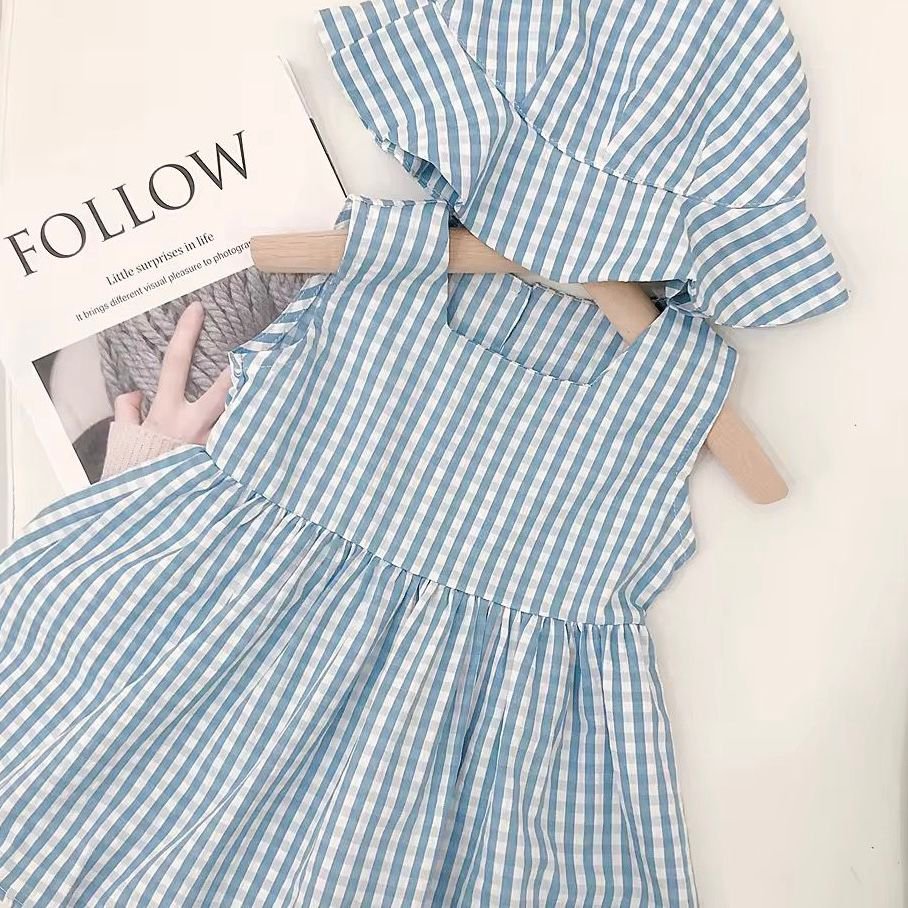 Kori-Kleid + Hut / Kori-Boy-Set – Hemd und Hose