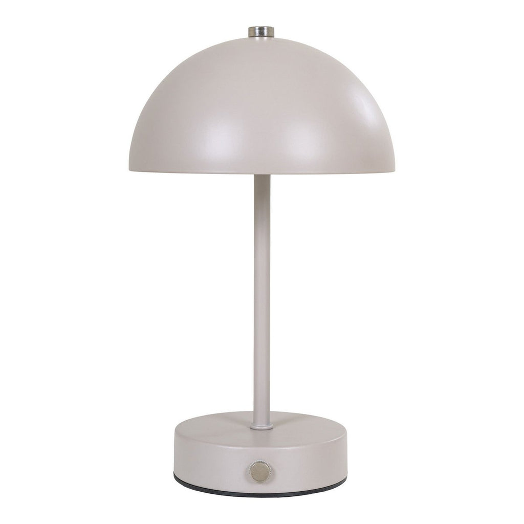 Holt LED-Tischlampe – Sand, Metall, wiederaufladbar