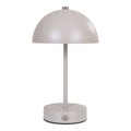 Holt LED-Tischlampe – Sand, Metall, wiederaufladbar