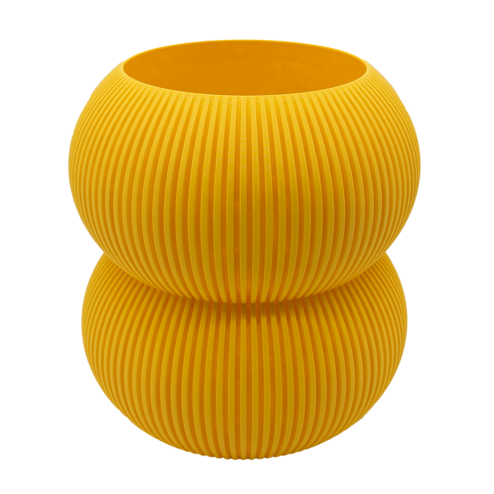 Elaro 3D-Vase – 3D-gedruckte Vase – nachhaltiges PLA – geeignet für künstliche Blumen