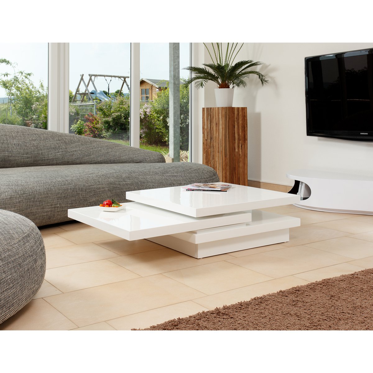 Couchtisch 120X80 cm weiß