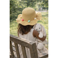 Hut Kind Beige Papierstroh
