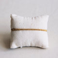 SA830: Stahlperlenarmband "Klein" - Gold