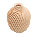 Nova 3D Vase – 3D-gedruckte Vase – Nachhaltiges PLA – Geeignet für künstliche Blumen