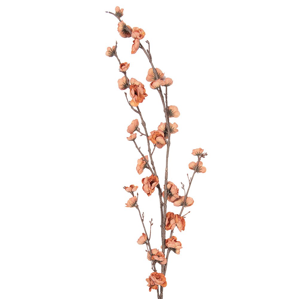 Künstliche Blume 120 cm Orange Kunststoff