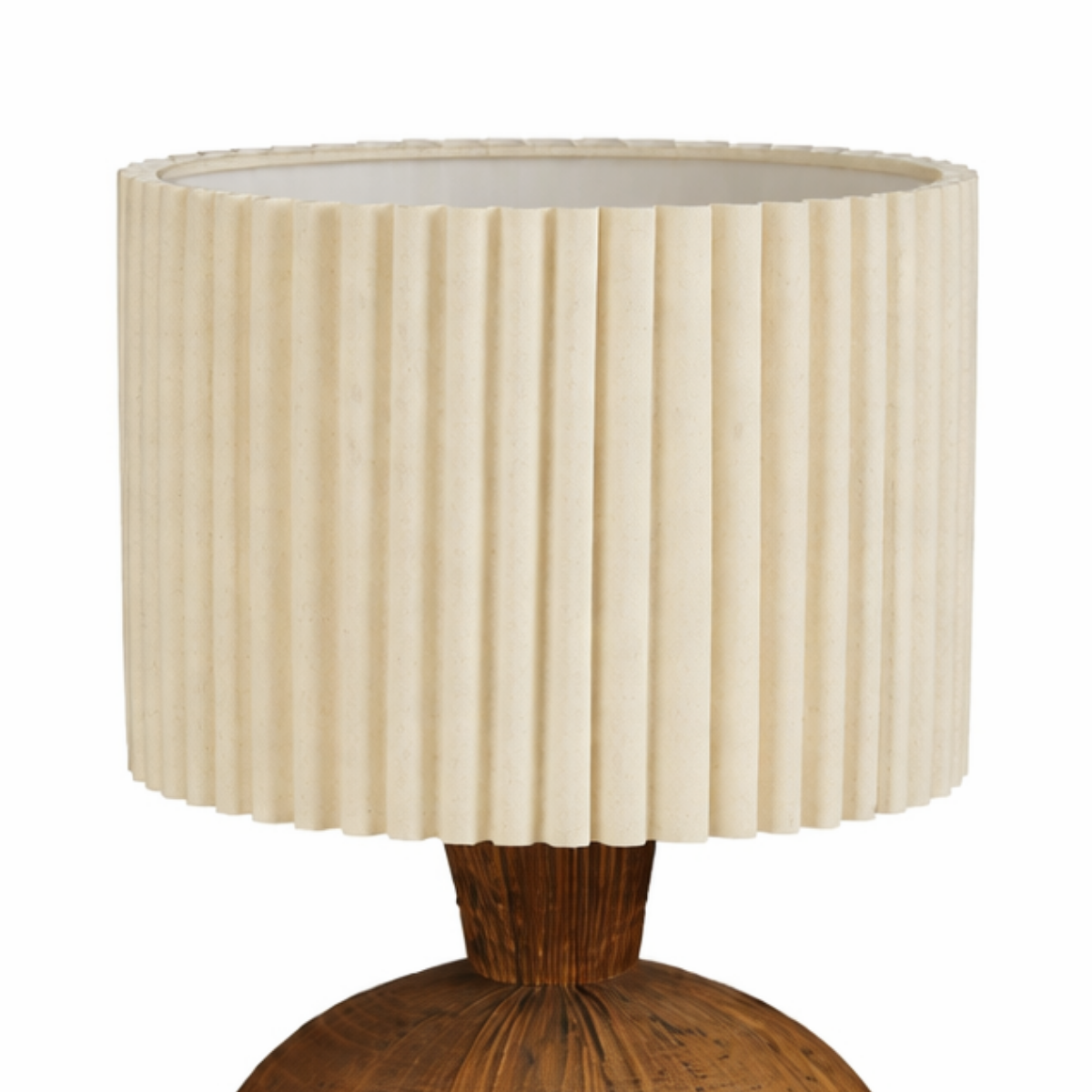 Frey Tischlampe Braun – Seitenansicht