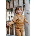 Baby Knotenpullover aus Baumwolle – Violett | La Olivia Kids