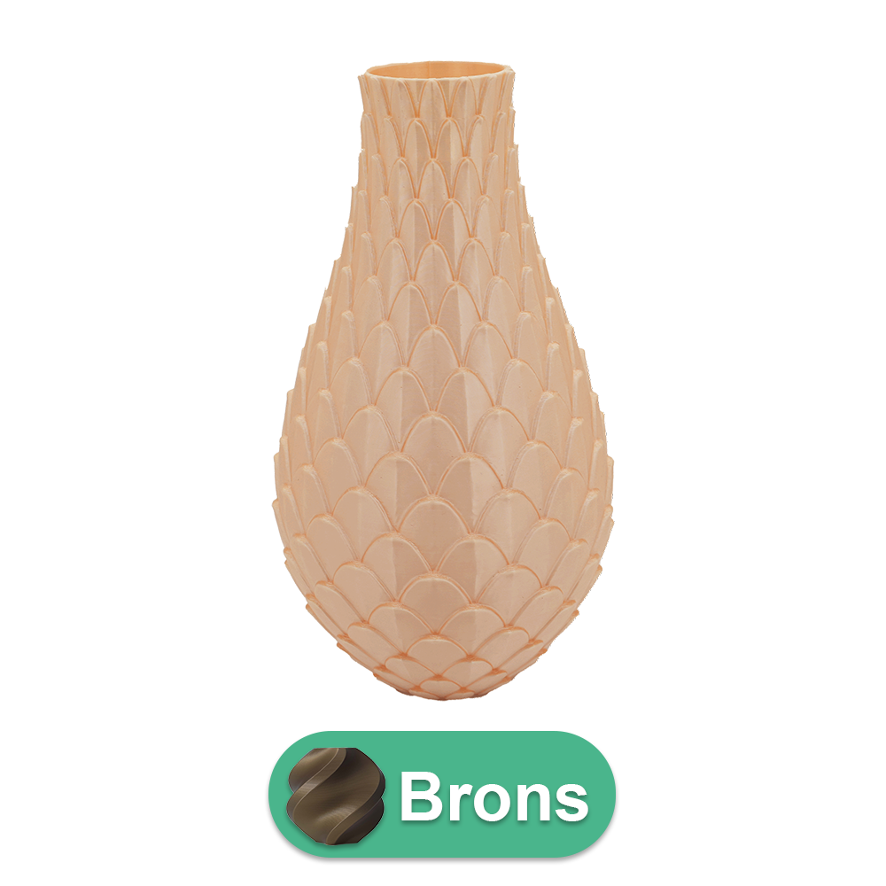 Sirena 3D-Vase – 3D-gedruckte Vase – nachhaltiges PLA – geeignet für künstliche Blumen