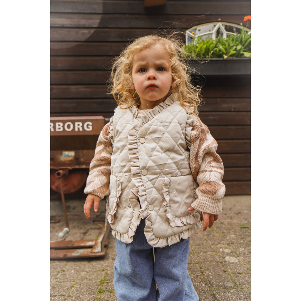 Kinder Zebra-Pullover Unisex – Darcy | La Olivia Kids