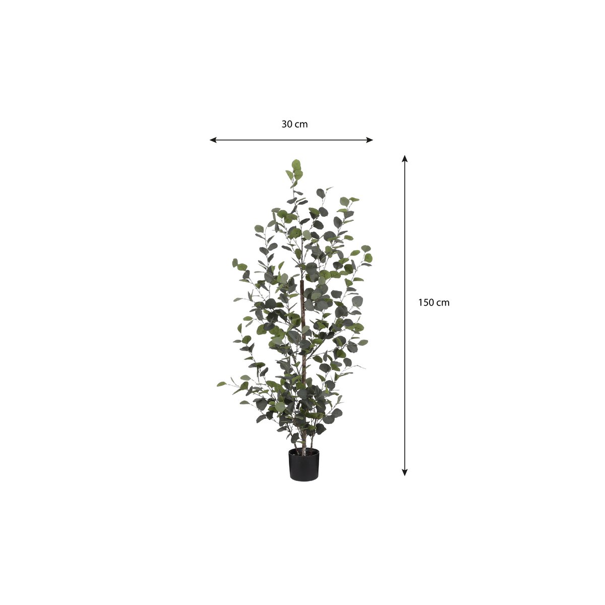 künstliche pflanze 150cm im topf