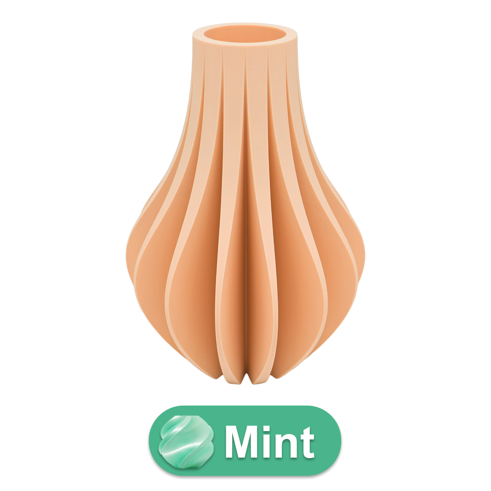 Aventa 3D-Vase – 3D-gedruckte Vase – nachhaltiges PLA – geeignet für künstliche Blumen