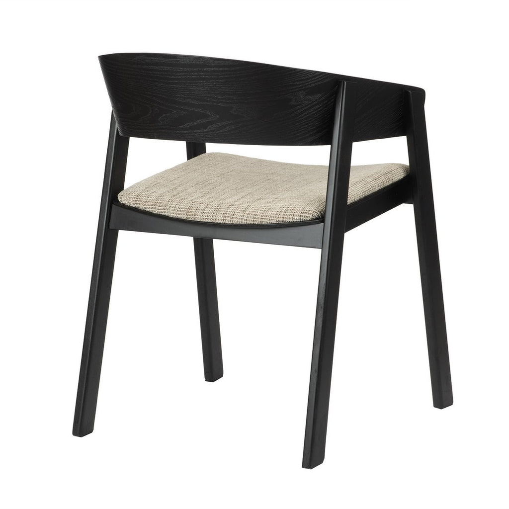 EDO -Holzsessel schwarz (2) Set (2)