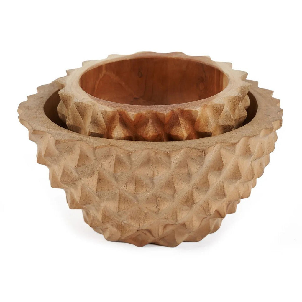 Die Teakwurzel-Durian-Schale – S