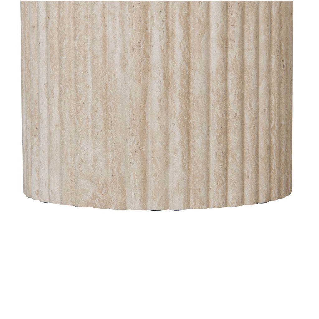 Craft Couchtisch Kleiner Keramik-Travertin