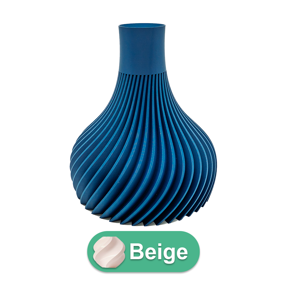 Virella 3D-Vase – 3D-gedruckte Vase – nachhaltiges PLA – geeignet für künstliche Blumen