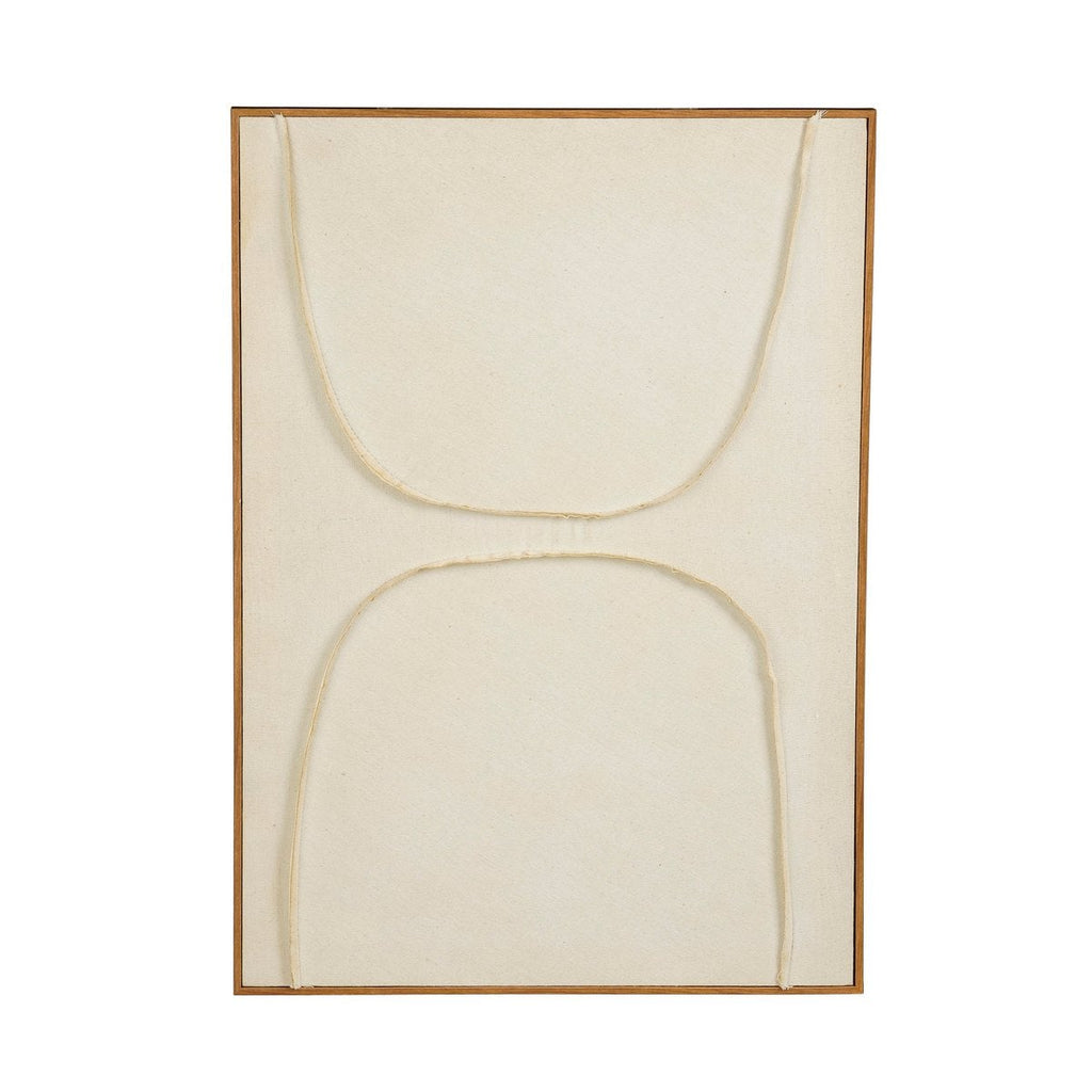 Wanddekoration Beige