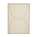 Wanddekoration Beige