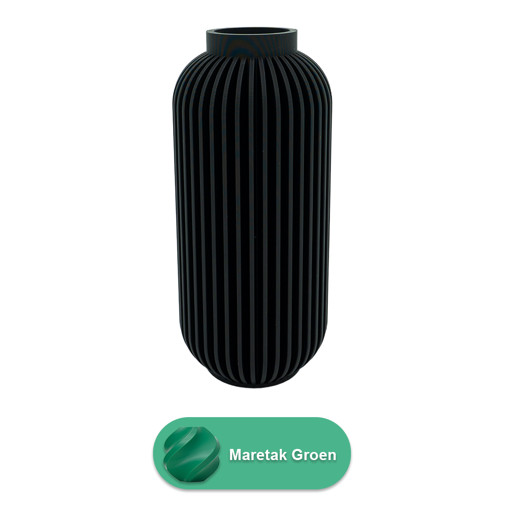Stravo 3D-Vase – 3D-gedruckte Vase – nachhaltiges PLA – geeignet für künstliche Blumen