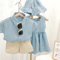 Kori-Kleid + Hut / Kori-Boy-Set – Hemd und Hose