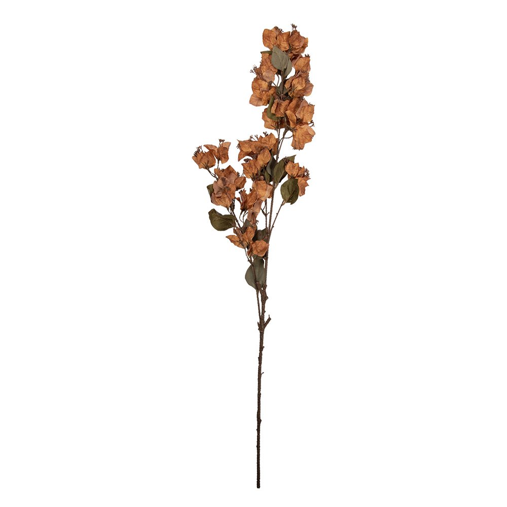 Künstliche Blume 101 cm brauner Kunststoff