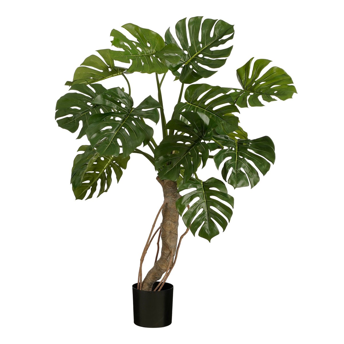 Künstliche Pflanze Monstera grün