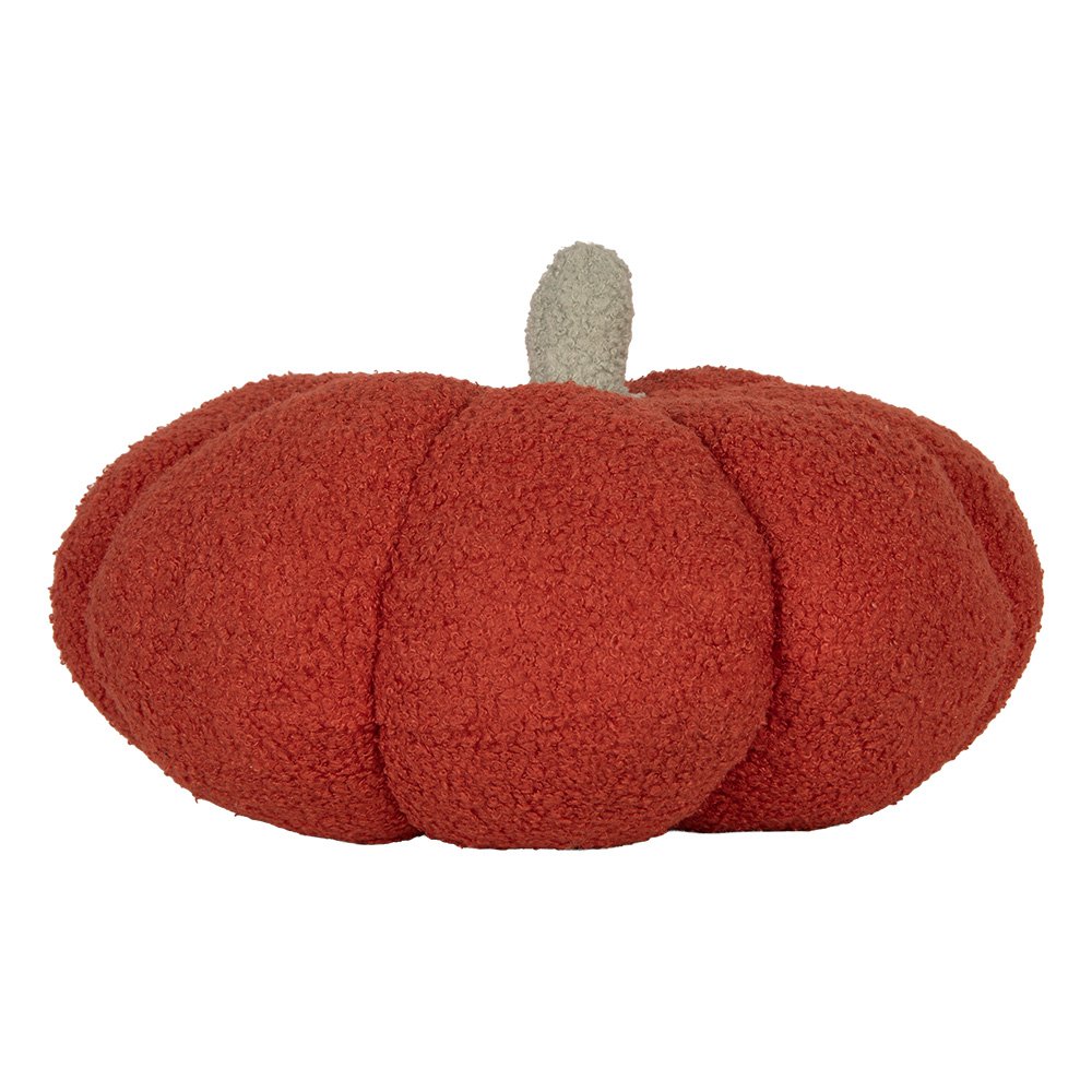 Deko-Kürbis Ø 20x14 cm, rotes Polyester