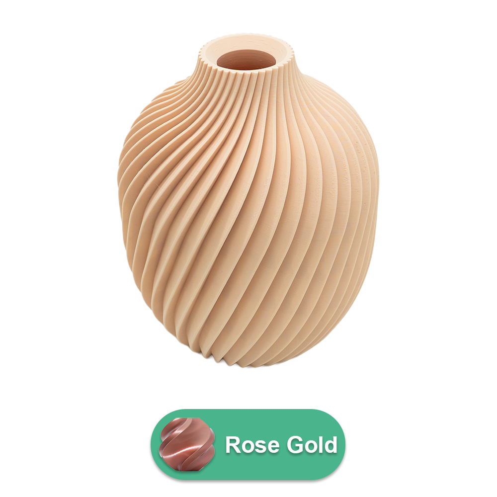 Nova 3D Vase – 3D-gedruckte Vase – Nachhaltiges PLA – Geeignet für künstliche Blumen
