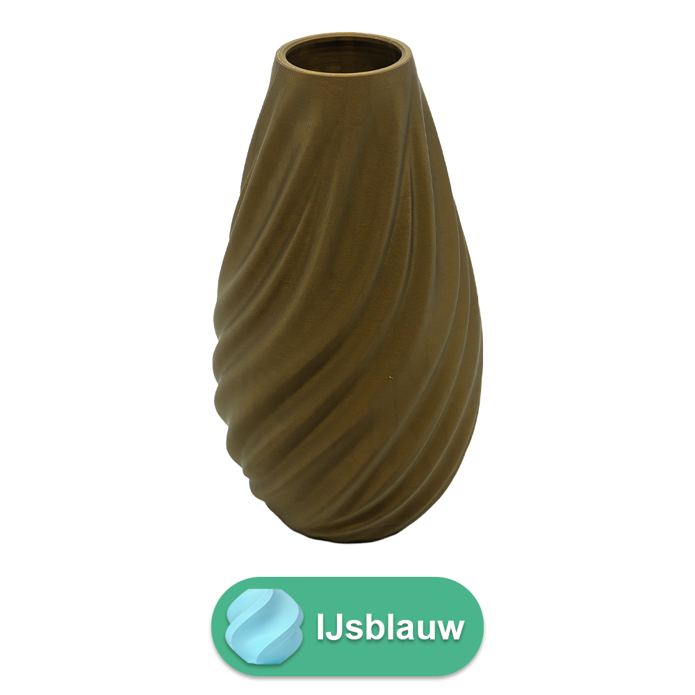 Lunaris 3D-Vase – 3D-gedruckte Vase – nachhaltiges PLA – geeignet für künstliche Blumen