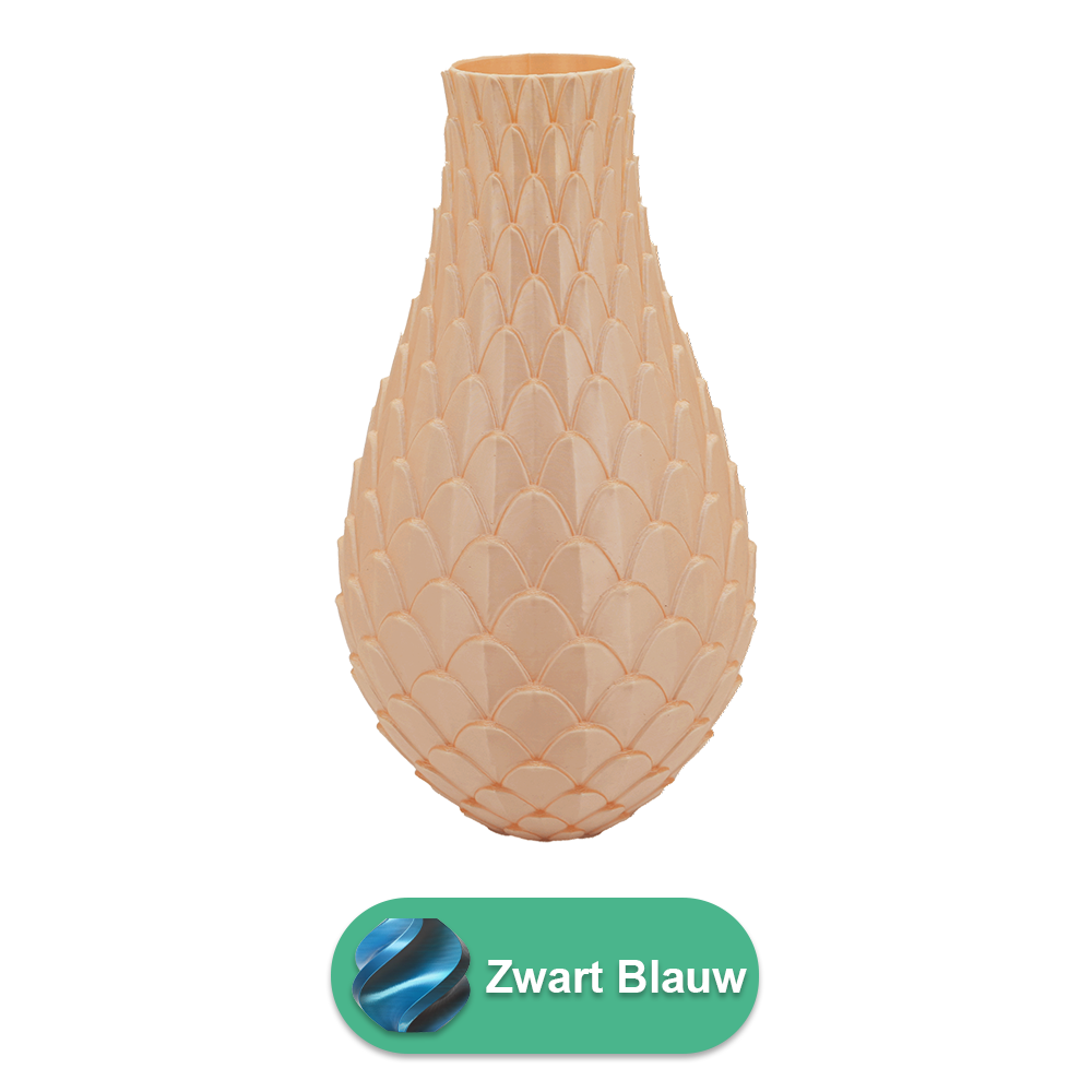 Sirena 3D-Vase – 3D-gedruckte Vase – nachhaltiges PLA – geeignet für künstliche Blumen