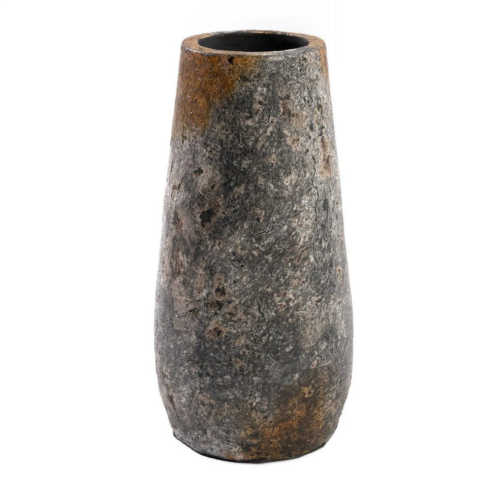 Vase – Antikgrau – L