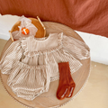 Annie & Charles® gestreiftes Kleid mit Höschen Set