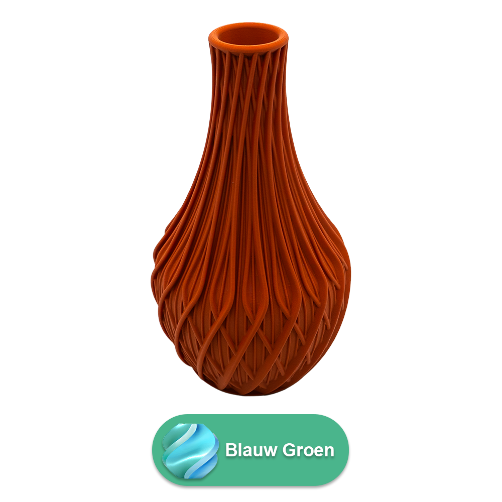 Miroa 3D-Vase – 3D-gedruckte Vase – nachhaltiges PLA – geeignet für künstliche Blumen
