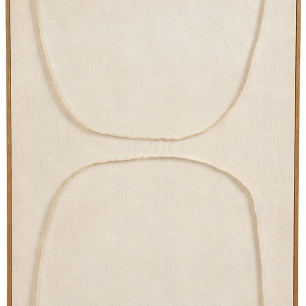 Wanddekoration Beige