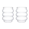 Wassergläser 400ml Blasen-Design – 2er Set von Aulica