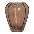 Vase - Braun, Glas, Ø22x29 cm