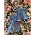 Emmy Denim-Set – Oberteil und Hose