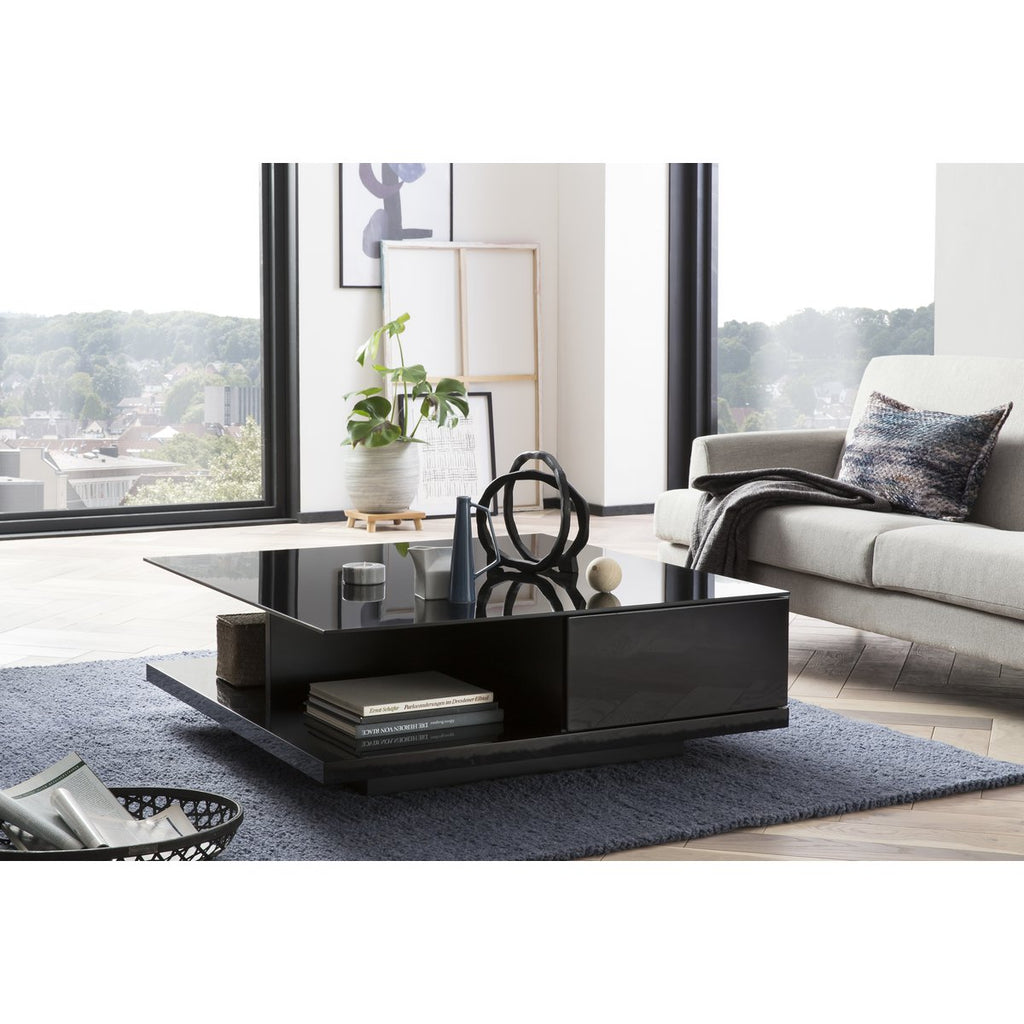 Couchtisch 100x100x36 cm schwarz