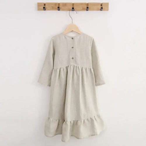 Annie & Charles® langes Kleid aus Bio-Baumwolle Musselin