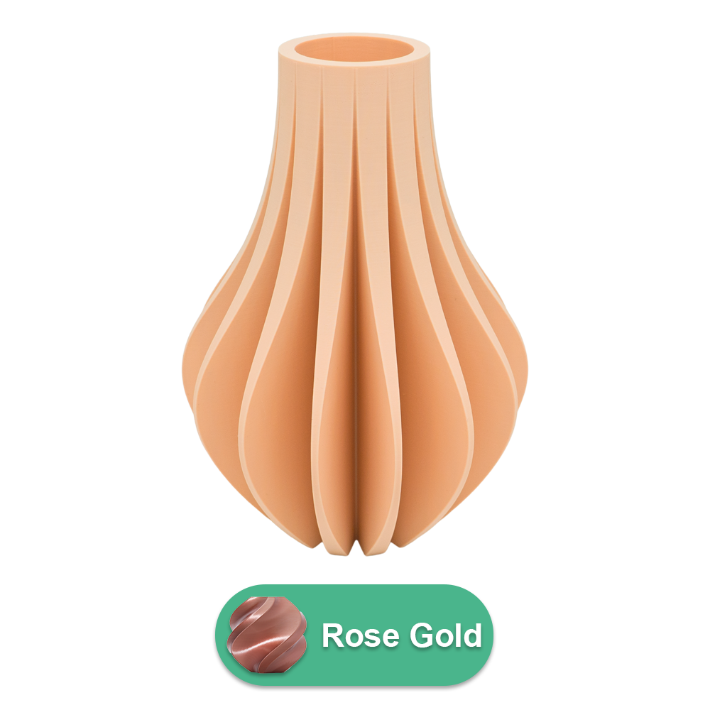 Aventa 3D-Vase – 3D-gedruckte Vase – nachhaltiges PLA – geeignet für künstliche Blumen