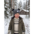 Hut Kind Grau Synthetisch