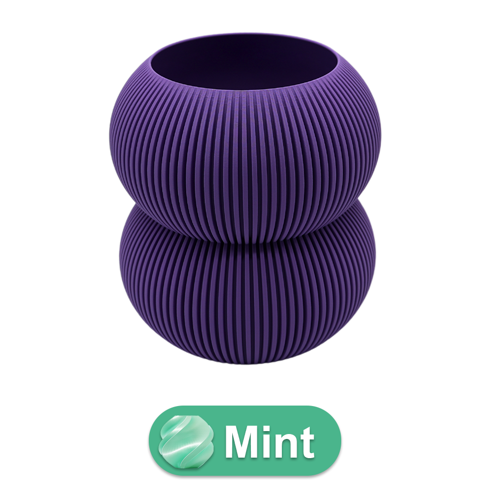 Elaro 3D-Vase – 3D-gedruckte Vase – nachhaltiges PLA – geeignet für künstliche Blumen