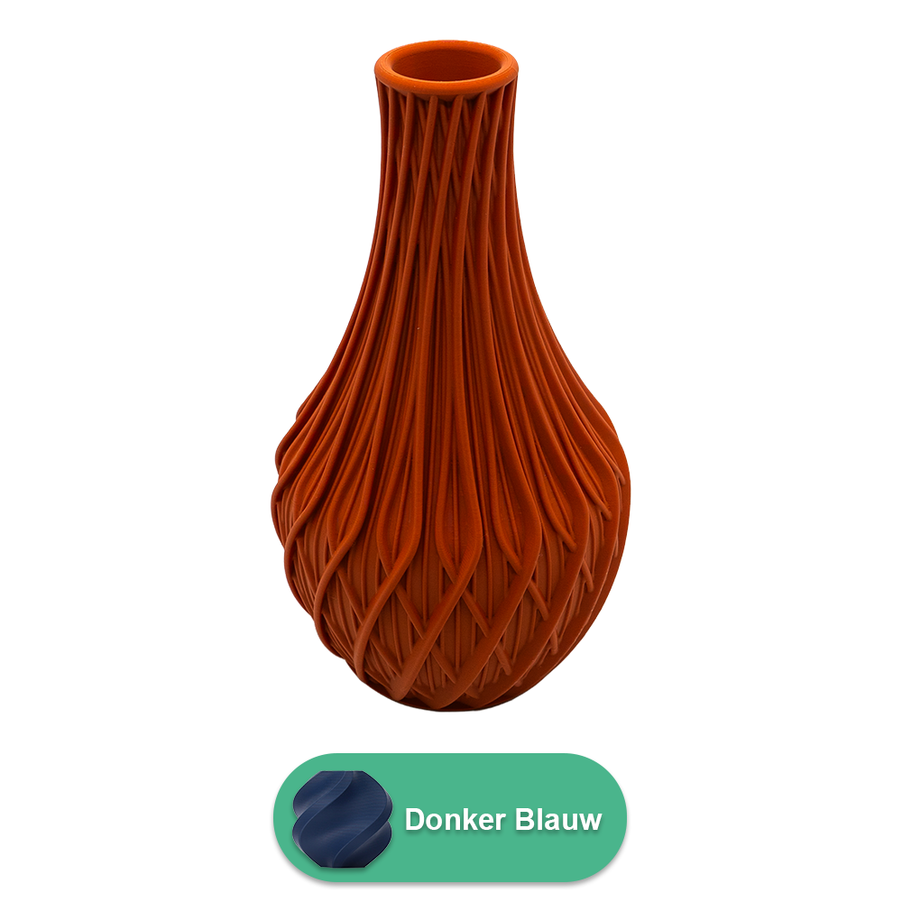 Miroa 3D-Vase – 3D-gedruckte Vase – nachhaltiges PLA – geeignet für künstliche Blumen